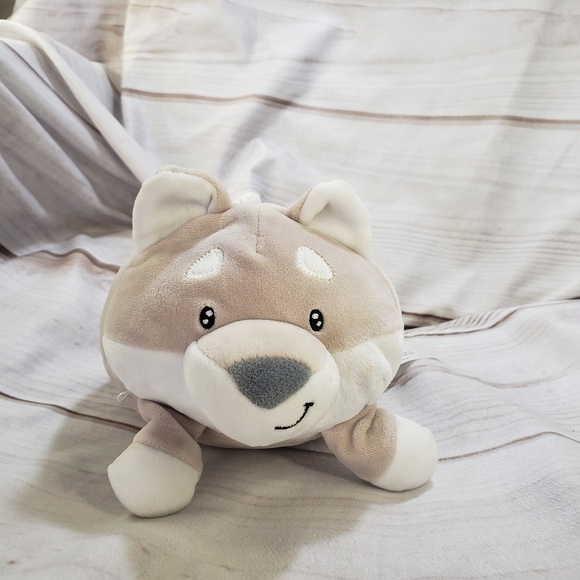 Animal Adventure Squeeze With Love Husky Dog Plush Stuffed Animal 9 Inch 2019 - Picture 1 of 9